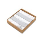 Bellochi lot de 5 langes coton b�b� - multifonctionnel lange pour fille et garcon - mousseline - certificat ...