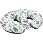 Bellochi coussin dallaitement jumeaux avec housse coussin allaitement - 100% coton - nature