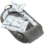 Bellochi kit nids bébé 5 pièces - reducteur de lit bebe une couverture de bebe cale tete bébé un oreiller ... Bellochi kit nids bébé 5 pièces - reducteur de lit bebe une couverture de bebe cale tete bébé un oreiller ...