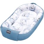 Bellochi reducteur de lit bebe cale bebe pour lit cocon bebe - 100% coton 90 x 60cm - nid de bebe baby ... Bellochi reducteur de lit bebe cale bebe pour lit cocon bebe - 100% coton 90 x 60cm - nid de bebe baby ...
