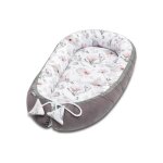 Bellochi reducteur de lit bebe cale bebe pour lit cocon bebe - 100% coton - 90x60cm - nid de bebe baby ...