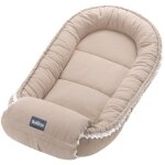 Bellochi reducteur de lit bebe cale bebe pour lit cocon bebe - coton et velours 90x60cm - nid de bebe ...