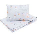 Bellochi set de couette bebe 75x100 cm et coussin enfant 30x40 cm - r�versible et lavable - coton - apanatschi ...
