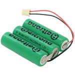 Beltrona 3aa2200eso pack de piles rechargeables 3x lr6 (aa) fiche m�le nimh 3. 6 v 1500 mah