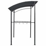 En solde * belv�d�re de barbecue anti - uv - monna - barnum / chapiteau pliable - 215x150x220 cm anthracite ...