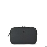 Bemon petite sacoche cuir pour homme noir gary 15 x 20 x 5 cm