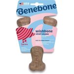 Os à mâcher pour chiots - benebone - puppy wishbone s - nylon - saveur bacon 100% véritable Os à mâcher pour chiots - benebone - puppy wishbone s - nylon - saveur bacon 100% véritable