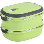 Bento lunch box - acier inoxydable - isolante - 2 couches - �tanche