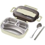 Bento lunch boxbote boite repas box enfant et couverts bote  repas et 3 compartiments micro ondes ...