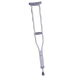 Bquilles auxiliaire faite en aluminium rsistent pour jeunes entre 91 - 1115 cm rglable en hauteur