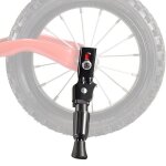 B�quille v�lo enfant unilat�rale - 1 pi�ce 14 pouces r�glable lat�rale universelle support v�lo enfant ...