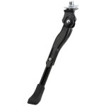 Bquille de vlo - hen - support latral moyen - alliage daluminium - rglable - noir