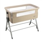 Berceau cododo bb - formula baby - ajustable sur 7 hauteurs - beige - matelas inclus