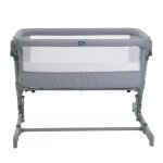 Berceau cododo chicco next2me go - compact - pliable - inclinable - 6 niveaux de hauteur - gris clair ...