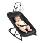 Berceuse b�b� : 5 modes / rythmes musique dossier r�glable t�l�commande harnais 5 points. pour 0 - 12 ...