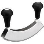 Bereuse double l : 17 cm - inox
