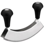 Bereuse double l - lacor - 17 cm - inox - double lame - hachoir professionnel