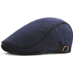 Bret homme rglable ivy newsboy cabbie gatsby golf bret newsie conduite chapeau coton casquette bleu ...