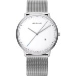 Montre - bering - classic 11139 - 004 - acier inoxydable - verre saphir - cadran blanc
