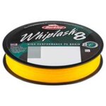 Berkley whiplash 8 - fil de p�che tress� 016 mm (330 m) jaune - 209 kg