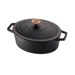 Berlinger haus marmite ovale en fonte 30 cm bh / 6494 - bh / 6494