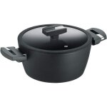 Berndes 21242 balance induction enduro faitout aluminium noir 20 cm