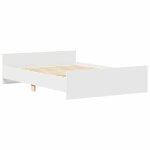 Best 2026lit 2 places blanc - 120x190 cm - lemon� - cadre de lit - sans matelas - blanc 120x190 cm 6401332 ...