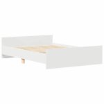 Best 2026lit 2 places blanc - 120x200 cm - lemon� - cadre de lit - sans matelas - blanc 120x200 cm 5714964 ...
