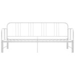 Best 2026lit 2 places blanc - 200x90 cm (lxl) - lemon� - cadre de canap� - lit extensible - sans matelas ...