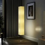 Best meuble lampadaire sur pied design rtro & lampe salon & avec support en acier 170 cm beige &765564& ...