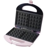 Bestron asw401p - gaufrier au design rtro pour des gaufres de bruxelles sweet dreams pour 2 gaufres ...