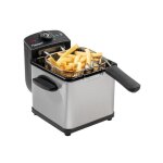 Bestron friteuse 1. 5l 1000w inox / noir - af100s
