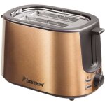 Bestron grille - pain copper collection ats1000co 1000 w