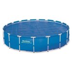Bestway - bâche solaire - frame pool - diamètre 521cm - 150grs / m2 - bleu Bestway - bâche solaire - frame pool - diamètre 521cm - 150grs / m2 - bleu