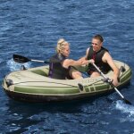 Bestway bateau gonflable hydro force voyager 300 243x102 cm bateau pneumatique radeau gonflable bateau ...