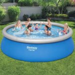 Bestway ensemble de piscine gonflable ronde fast set 457x122 cm 3202641