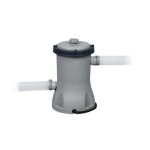 Pompe � filtre � cartouche - bestway - flowclear 58383 - gris - d�bit 2006 l / h - piscines 1100 � 14300 ...