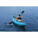 Bestway kayak gonflable hydro - force 1 personne cano gonflable sige de kayak gonflable bateau  rames ...