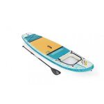 Bestway paddle gonflable panorama hydro - force? 340 x 89 x 15 cm 150 kg max fen�tre transparent pompe ...