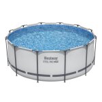 Bestway bestway piscine hors sol - ronde - steel pro max - 366 x 122 cm - sans accessoires