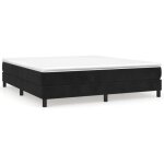 Bet sommier  ressorts de lit noir 160x200 cm velours bet9472646161017