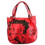 Betty boop - grand sac shopping rouge