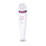 Beurer fc 95 brosse nettoyante visage - 4 embouts - 2 niveaux de rotation - blanc