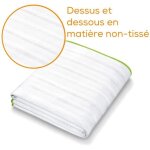 Beurer ts 15 - chauffe - matelas - fixation sur matelas - 3 niveaux de temprature - revtement polaire ...