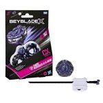 Beyblade x starter pack dark perseus b 6 - 80w cx avec toupie de type d�fense et lanceur � partir de ...