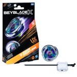 Beyblade x starter pack shadow shinobi 1 - 80mn ux avec toupie de type dfense et lanceur des 8 ans