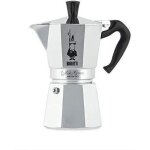 Cafetire italienne - bialetti - moka express - aluminium - 6 tasses - argent