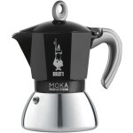 Bialetti cafetière induction moka 4 tasses noire nouvelle version Bialetti cafetière induction moka 4 tasses noire nouvelle version