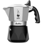 Cafeti�re moka - bialetti - brikka 2023 - 2 tasses - aluminium - noir