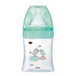 Dodie - biberon initiation + verre 150ml vert oiseaux